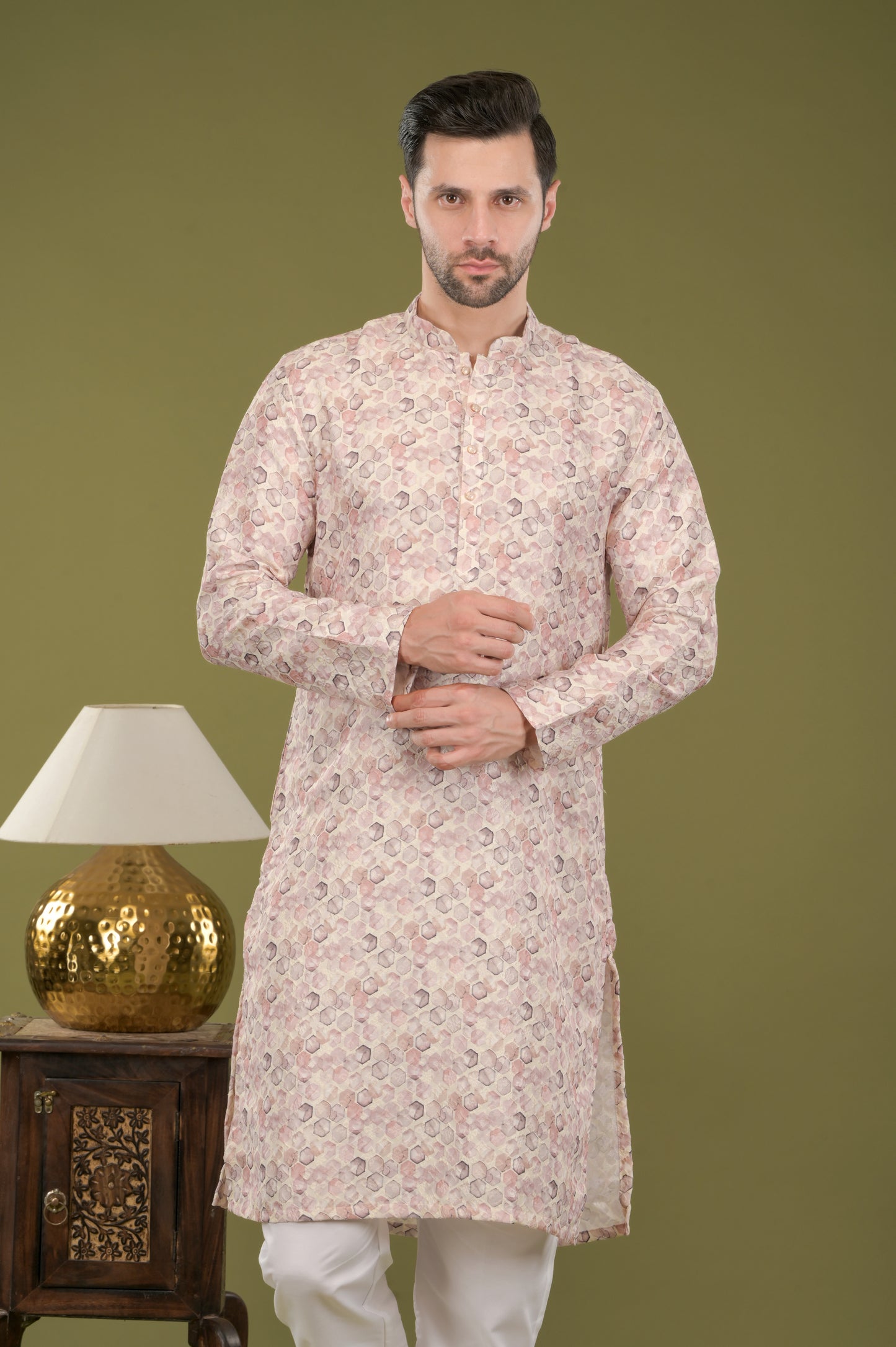 KIRIT - Gulnaar Hexa Digital Print Kurta Set